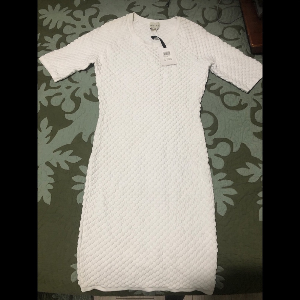 💕NEW with tags Reiss white dress